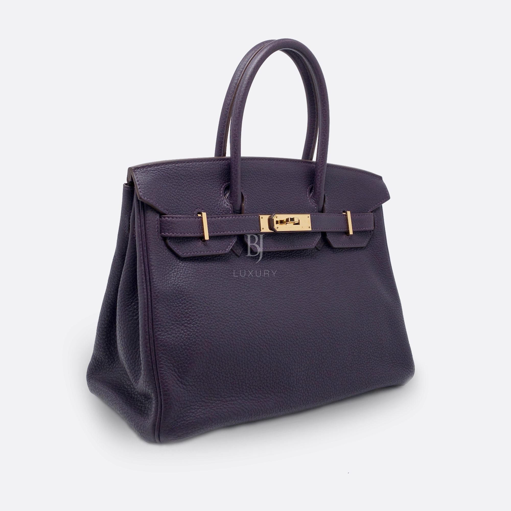 HERMES BIRKIN 30 RAISIN TOGO