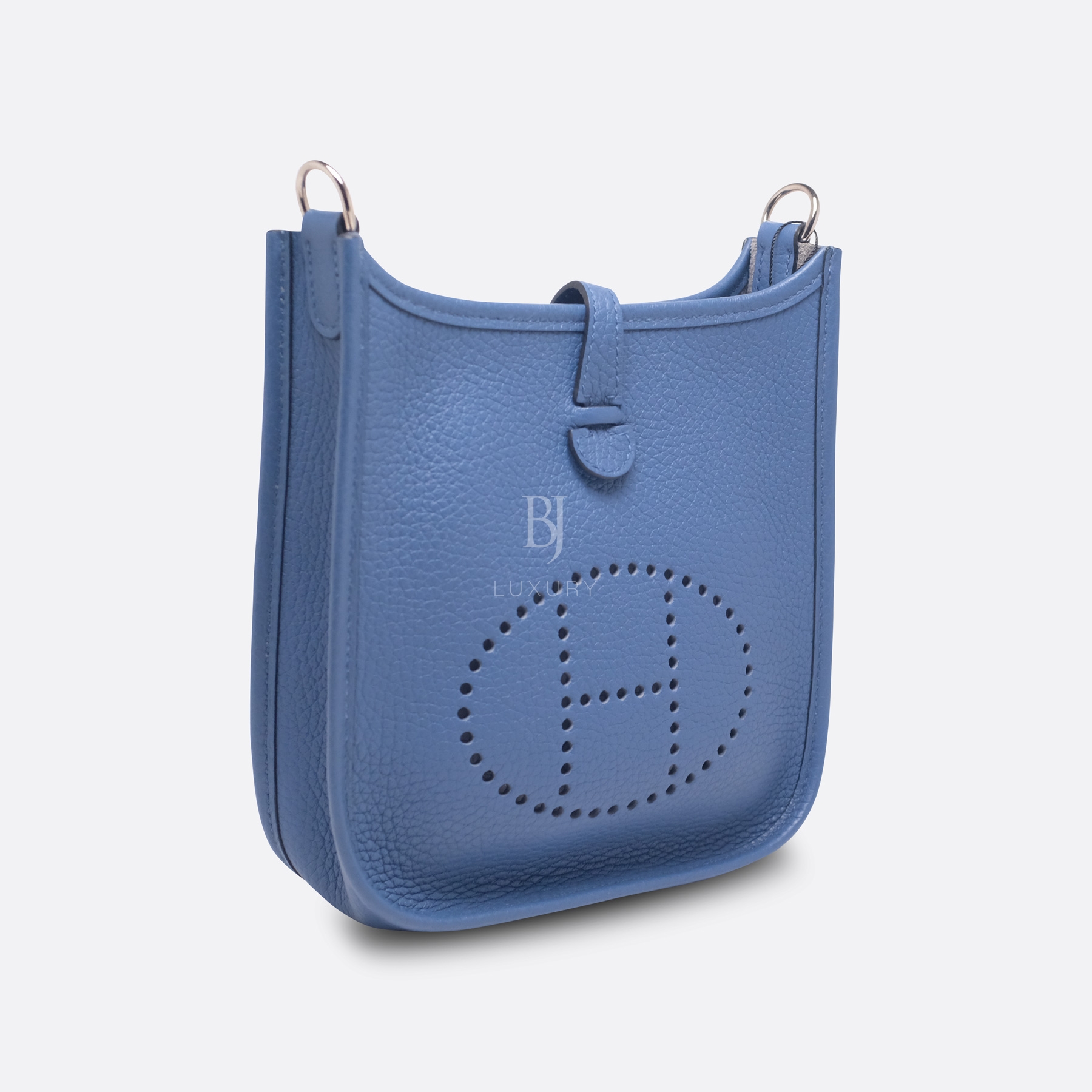 HERMES EVELYNE 16 BLEU AGATE CLEMENCE
