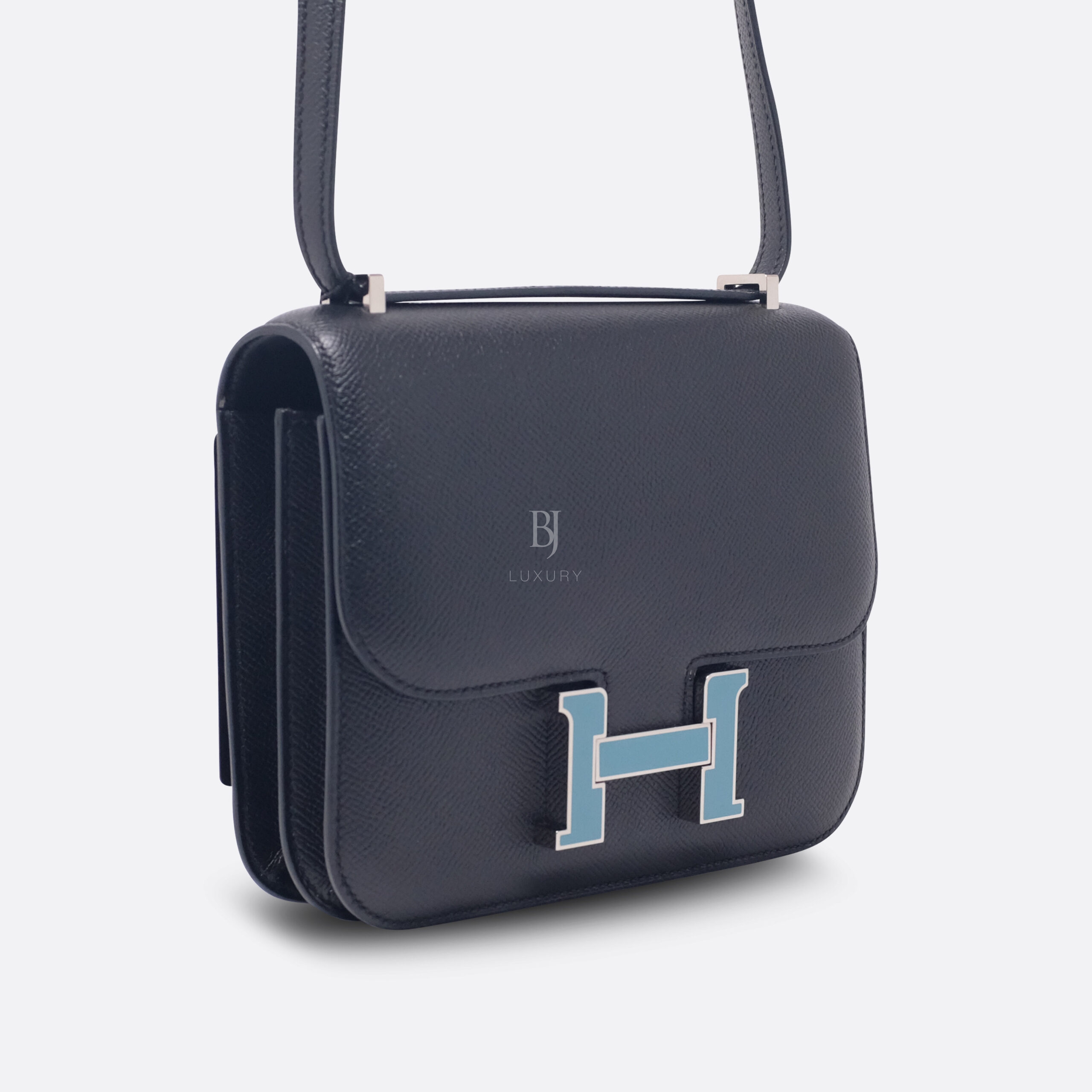 HERMES CONSTANCE 18 BLACK EPSOM