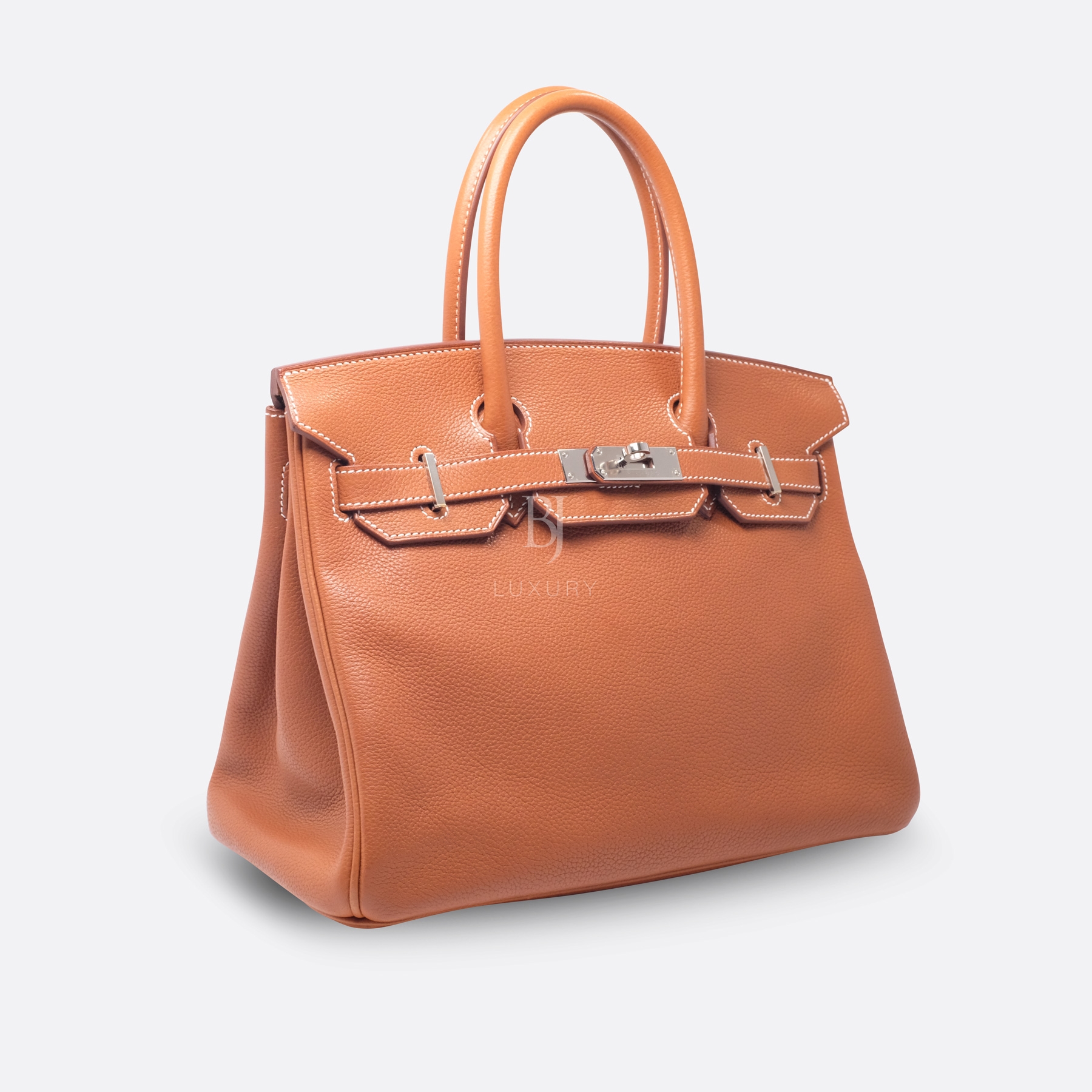 HERMES BIRKIN 30 FAUVE BARENIA FAUBOURG