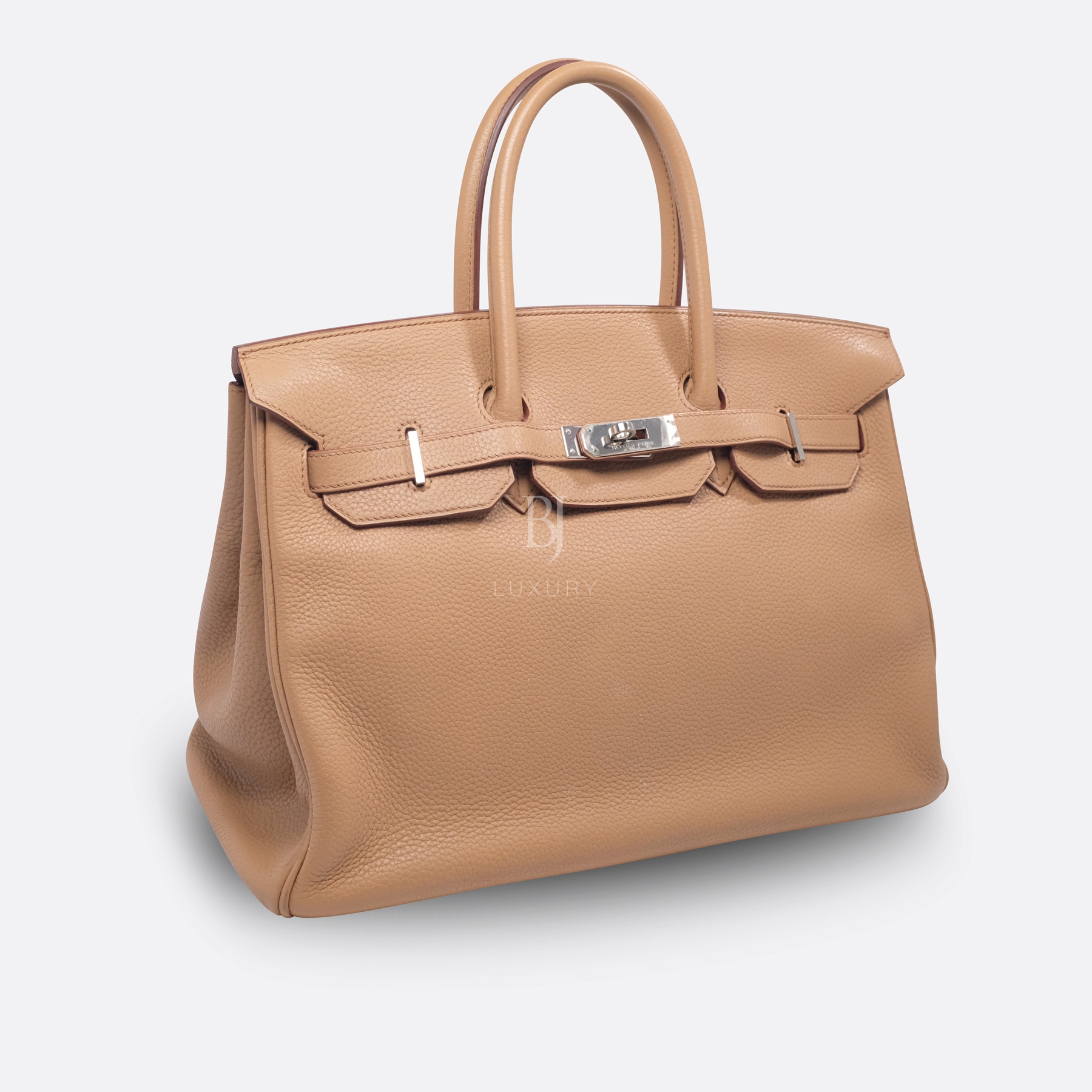 HERMES BIRKIN 35 TABAC CAMEL CLEMENCE