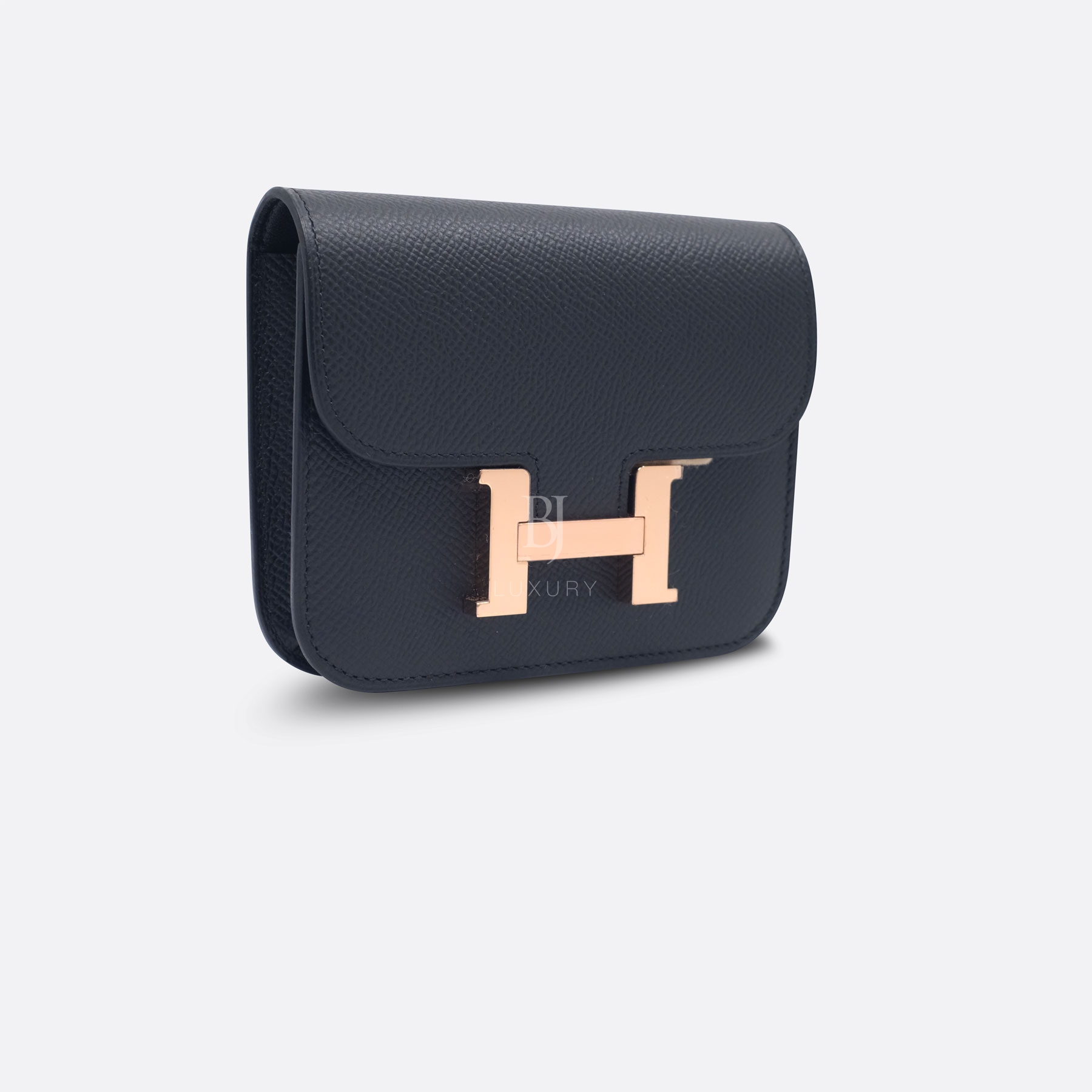 HERMES CONSTANCE SLIM MINI BLACK EPSOM