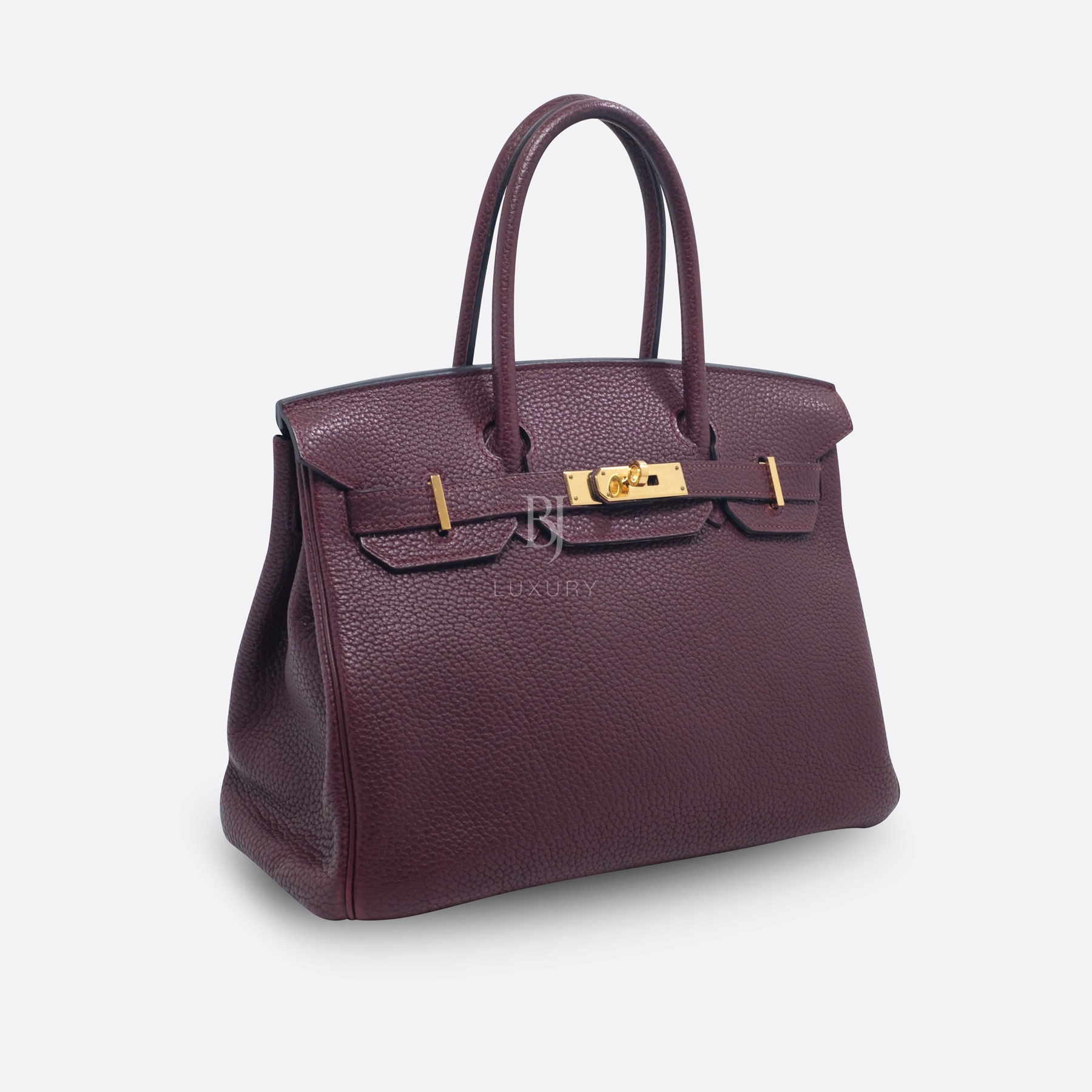 HERMES BIRKIN 30 BORDEAUX FJORD