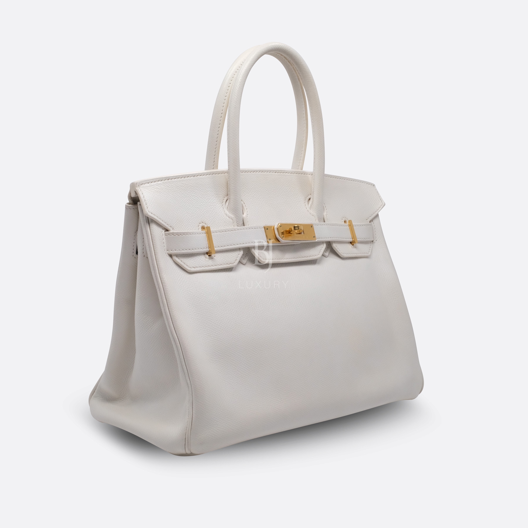 HERMES BIRKIN 30 WHITE EPSOM