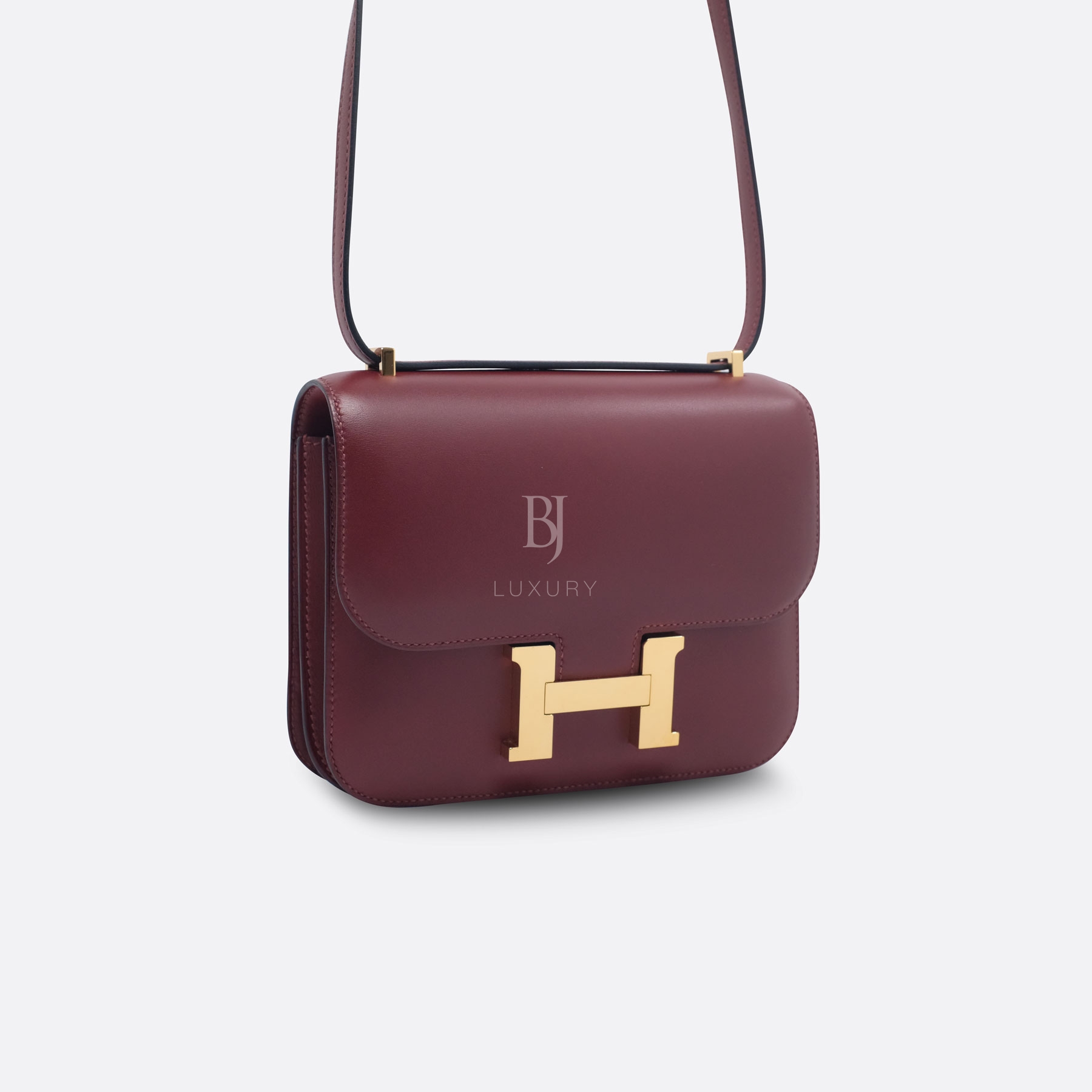 HERMES CONSTANCE 18 ROUGE H VEAU MONSIEUR