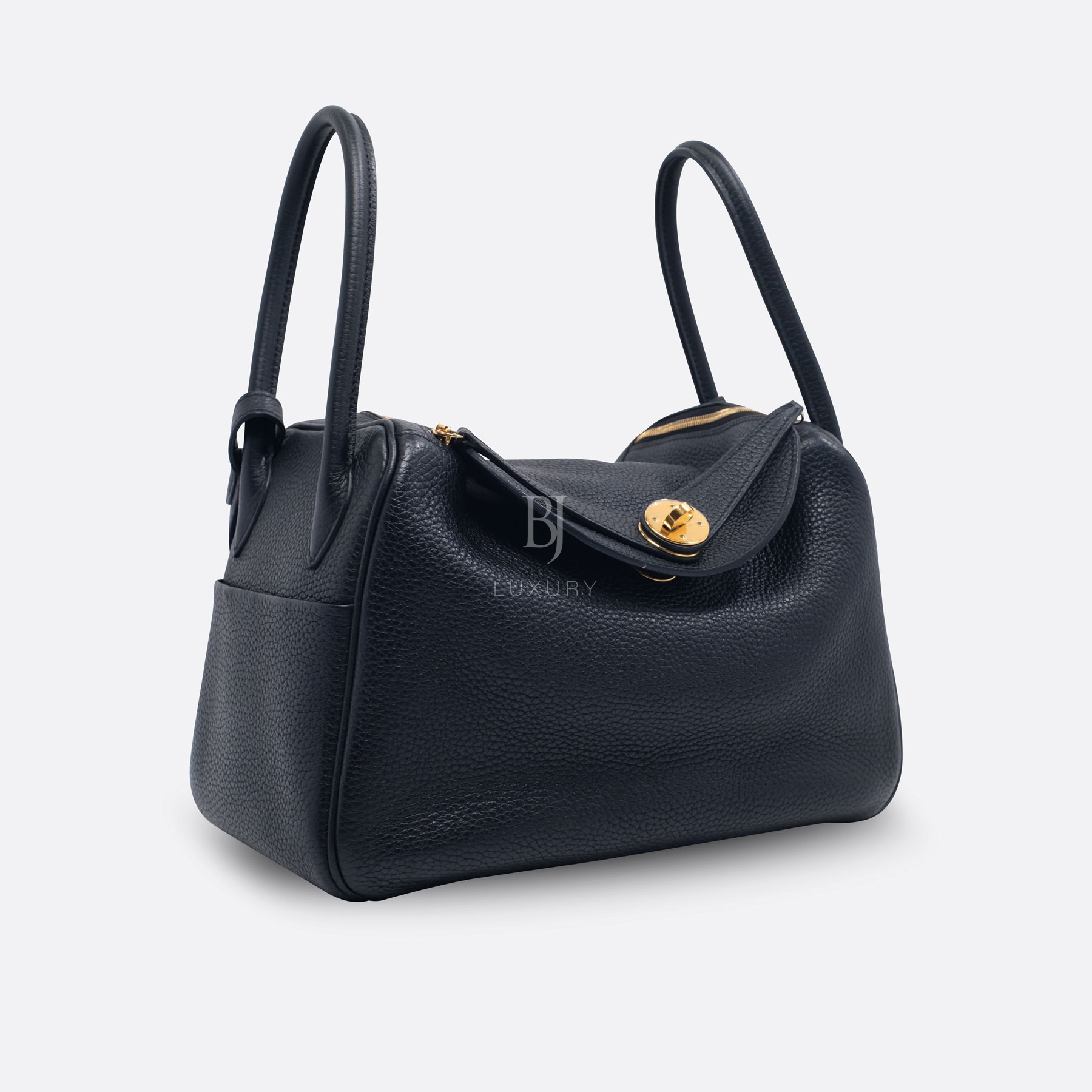 HERMES LINDY 26 BLACK CLEMENCE
