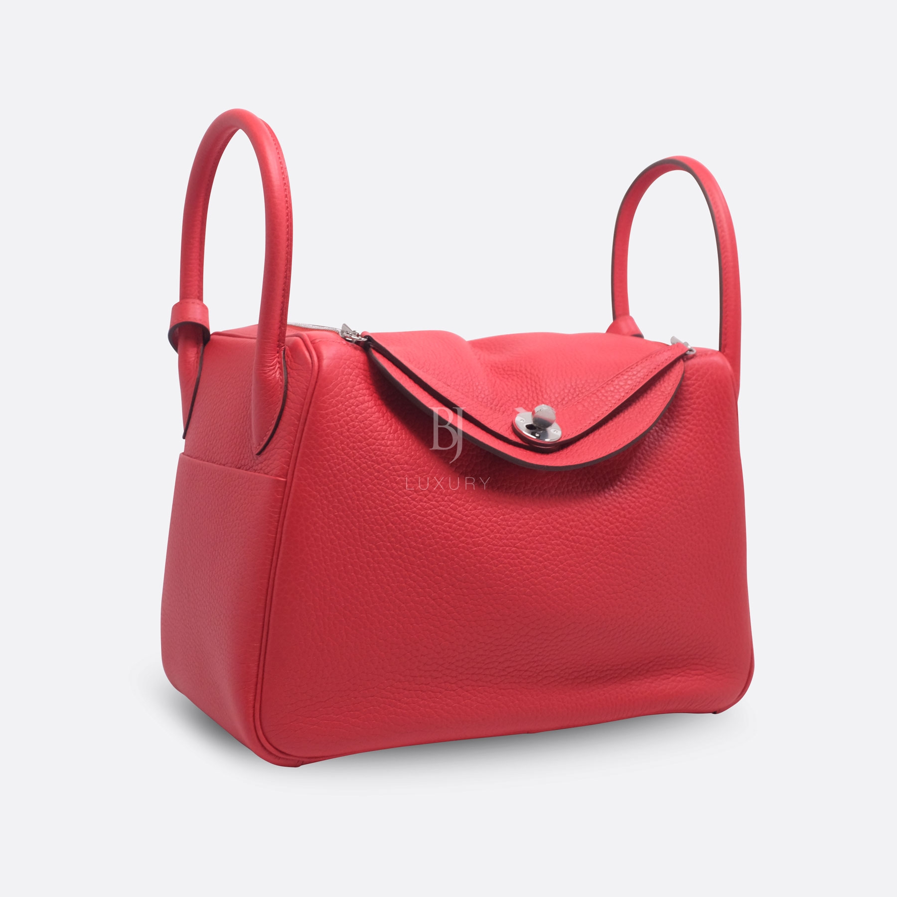 HERMES LINDY 30 ROUGE TOMATE CLEMENCE