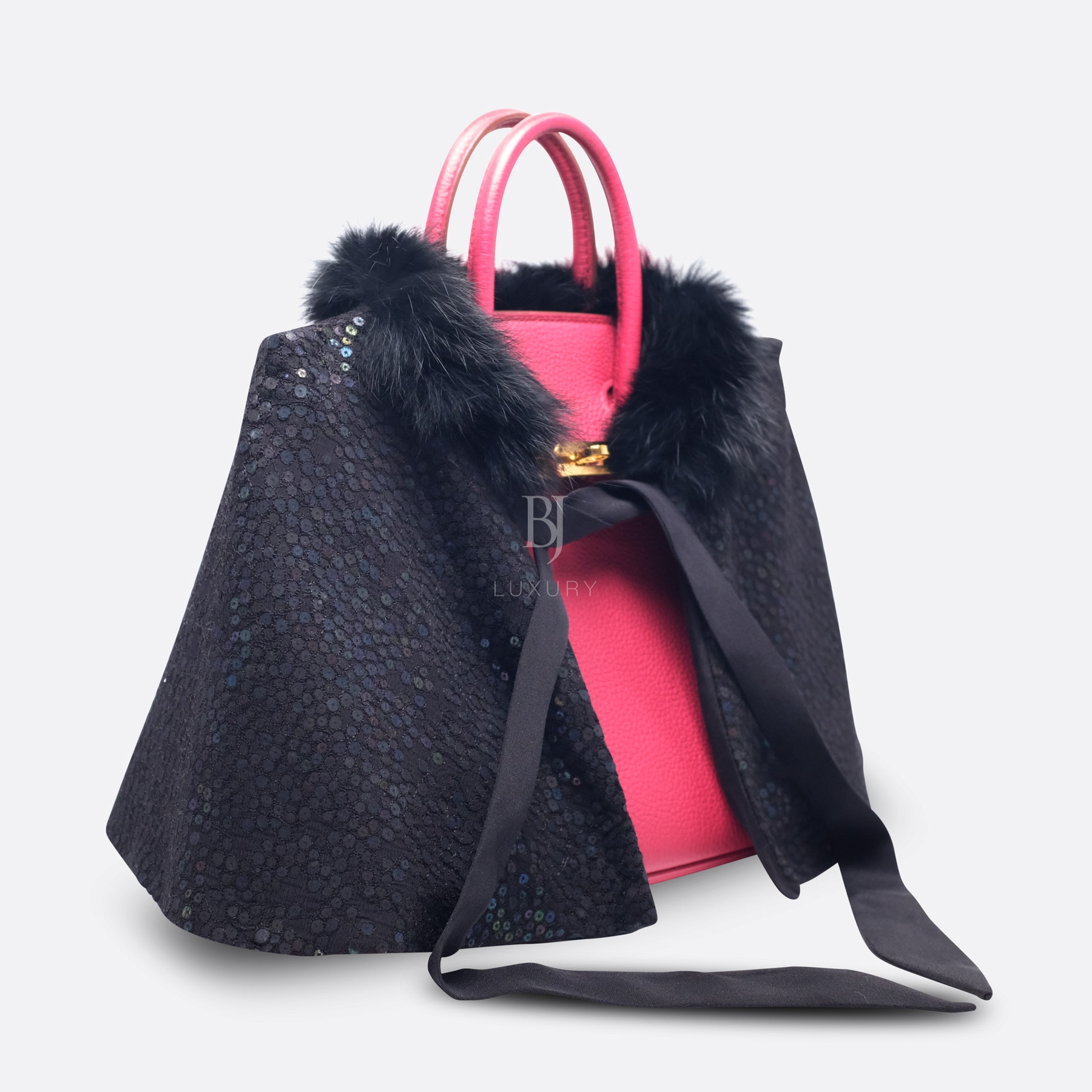 PURSEBOP FROCKS ANASTASIA 25 BLACK SILK
