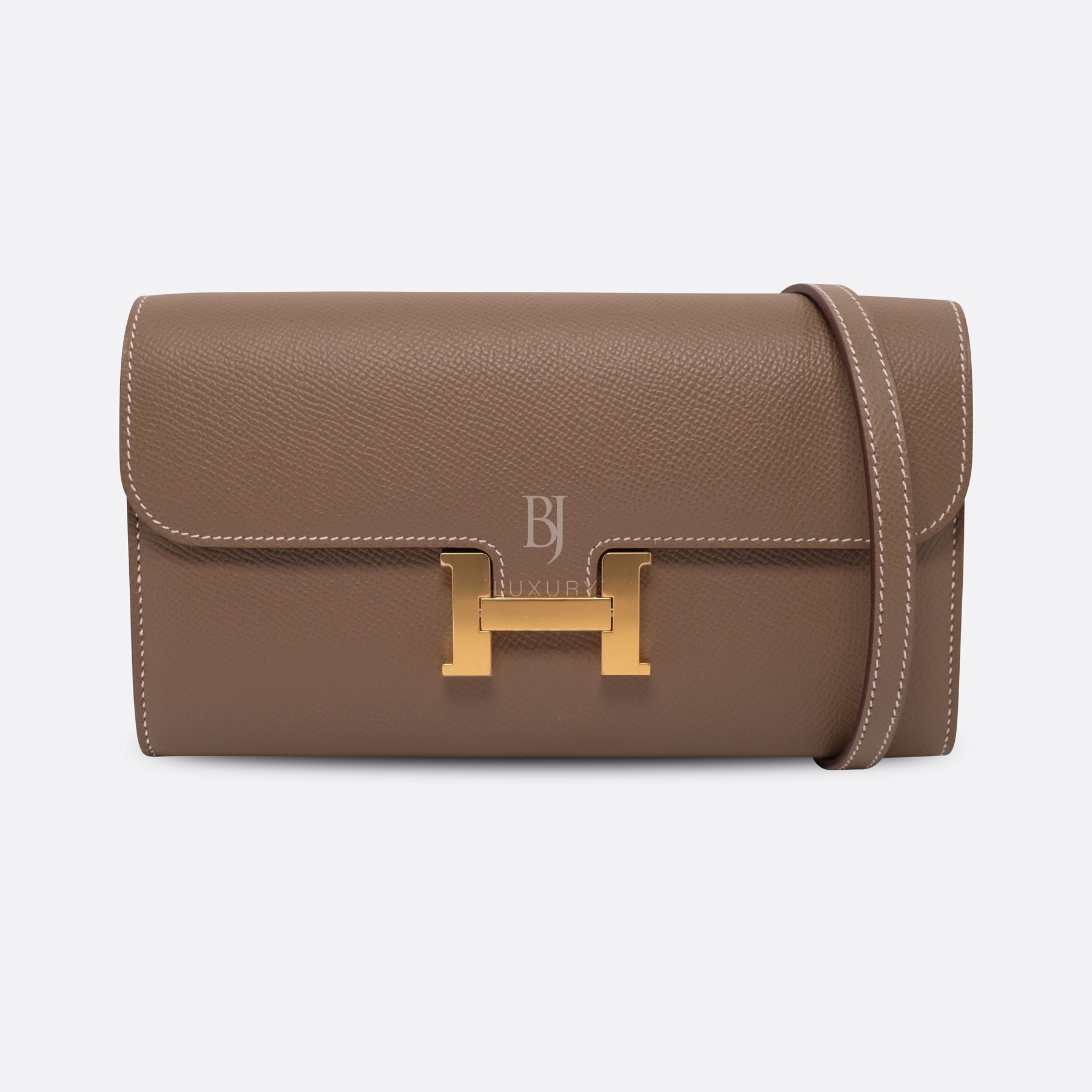 HERMES CONSTANCE TO GO WALLET LONG CLUTCH ETOUPE EPSOM