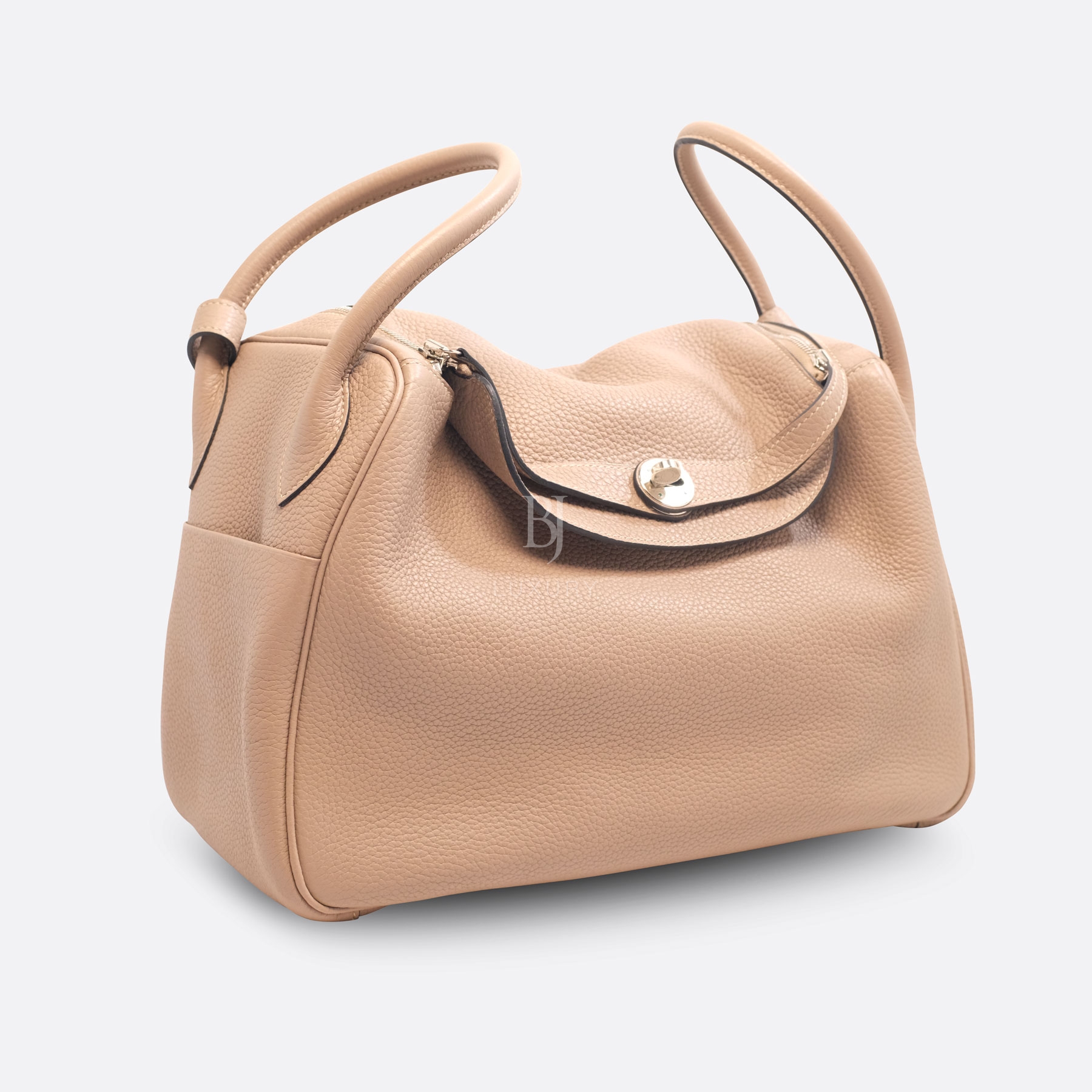 HERMES LINDY 34 GRIS TOURTERELLE CLEMENCE