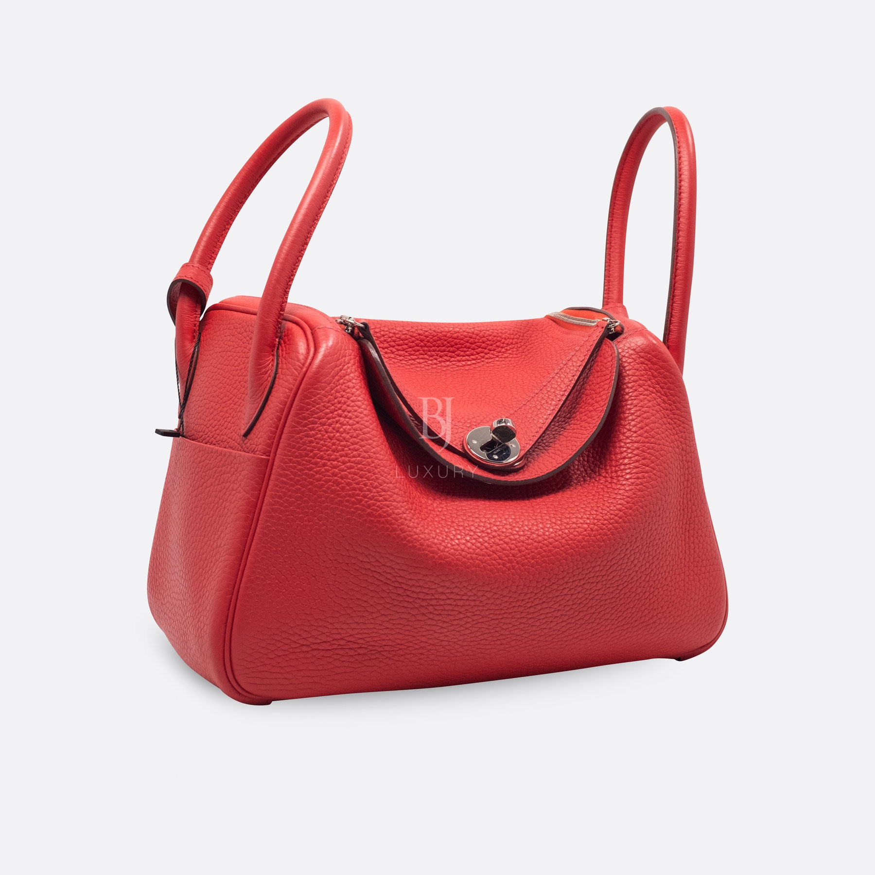 HERMES LINDY 26 ROUGE TOMATE CLEMENCE