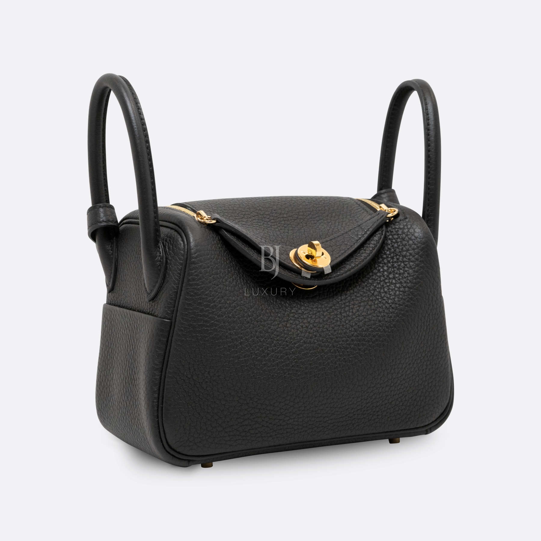 HERMES LINDY MINI BLACK CLEMENCE