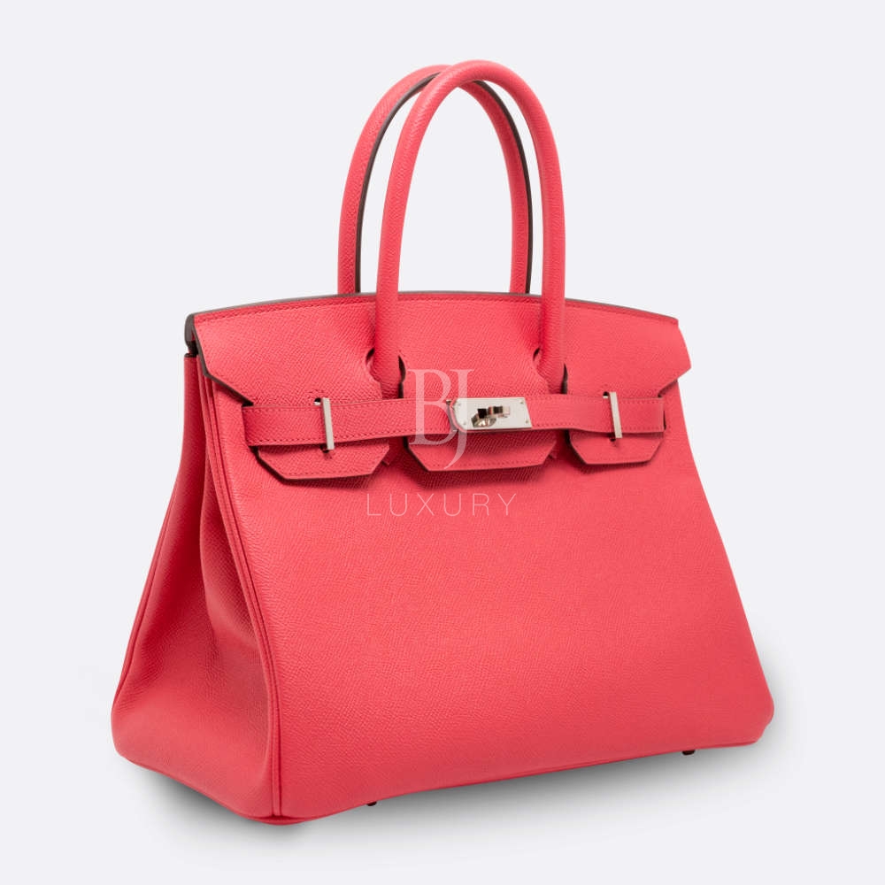 HERMES BIRKIN 30 ROSE EXTREME EPSOM