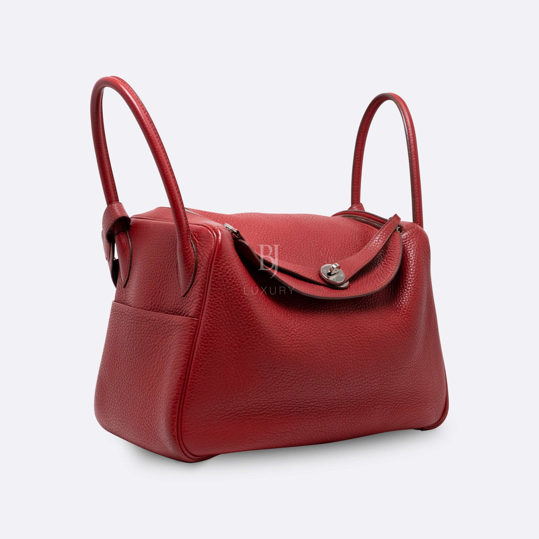 HERMES LINDY 34 ROUGE GARANCE CLEMENCE