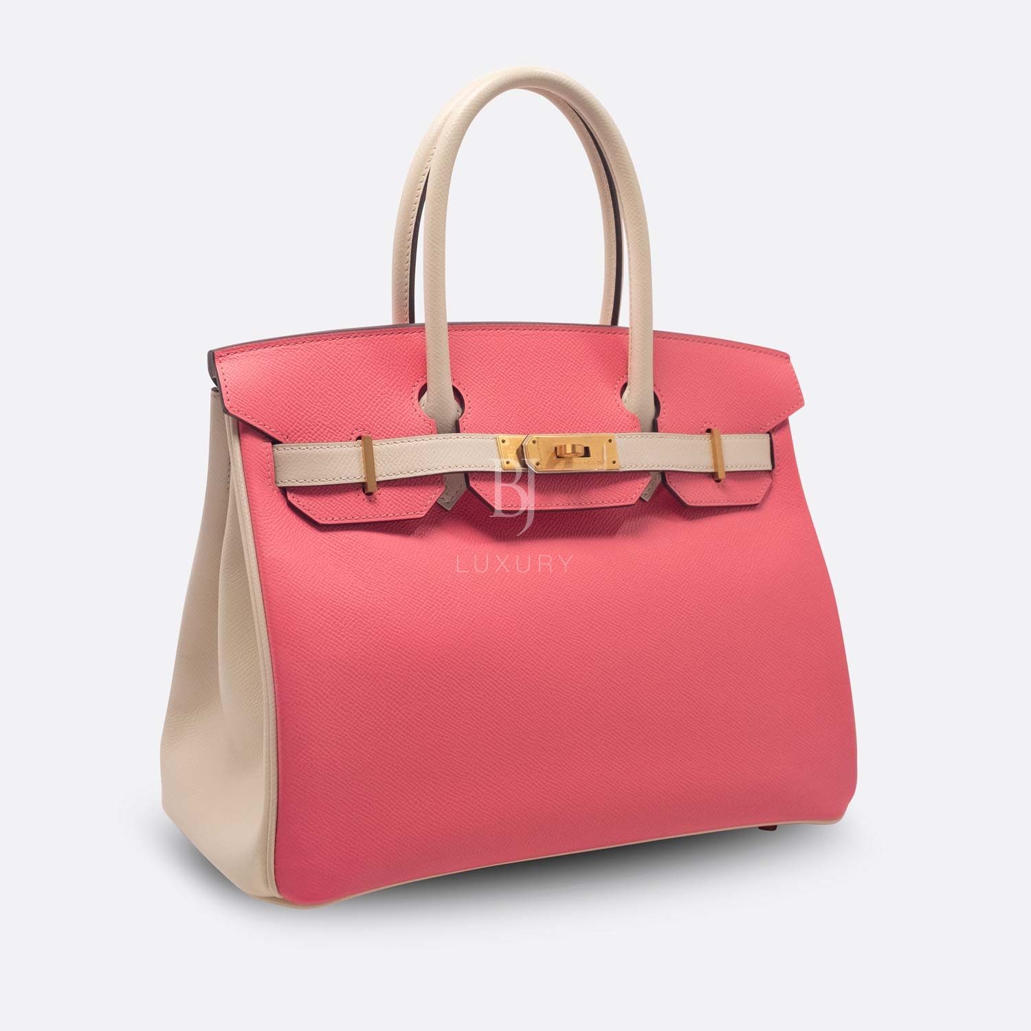 HERMES BIRKIN HSS 30 ROSE AZALEE EPSOM