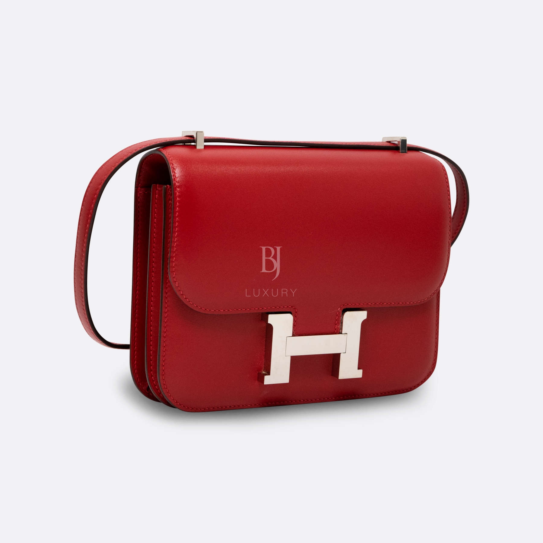 HERMES CONSTANCE 18 ROUGE VIF TADELAKT