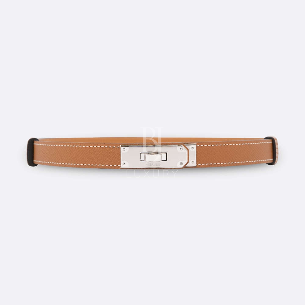 HERMES KELLY BELT GOLD EPSOM
