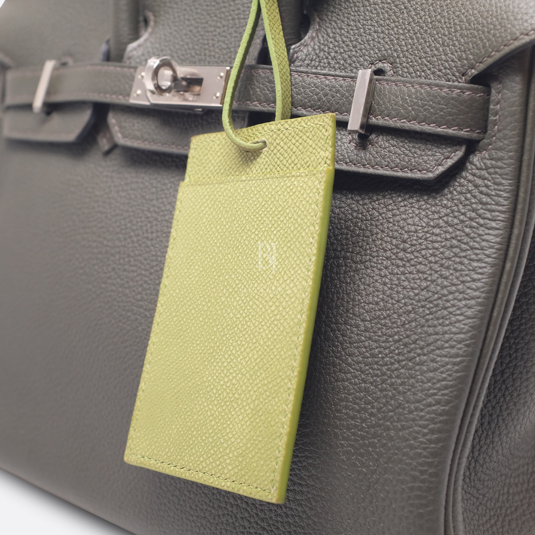 BJL LANYARD PISTACHIO CALF