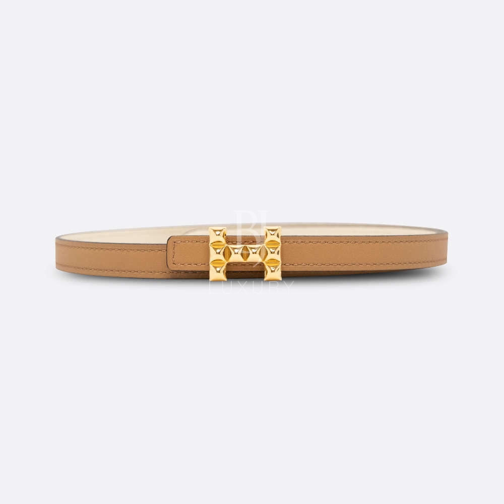 HERMES BELT REVERSIBLE 70CM BISCUIT EPSOM, SWIFT