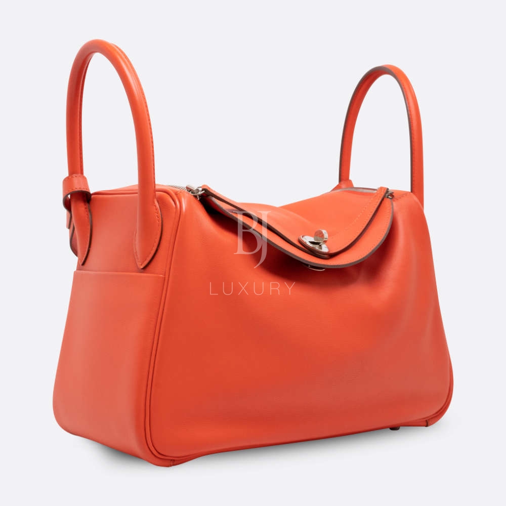 HERMES LINDY 30 CAPUCINE SWIFT
