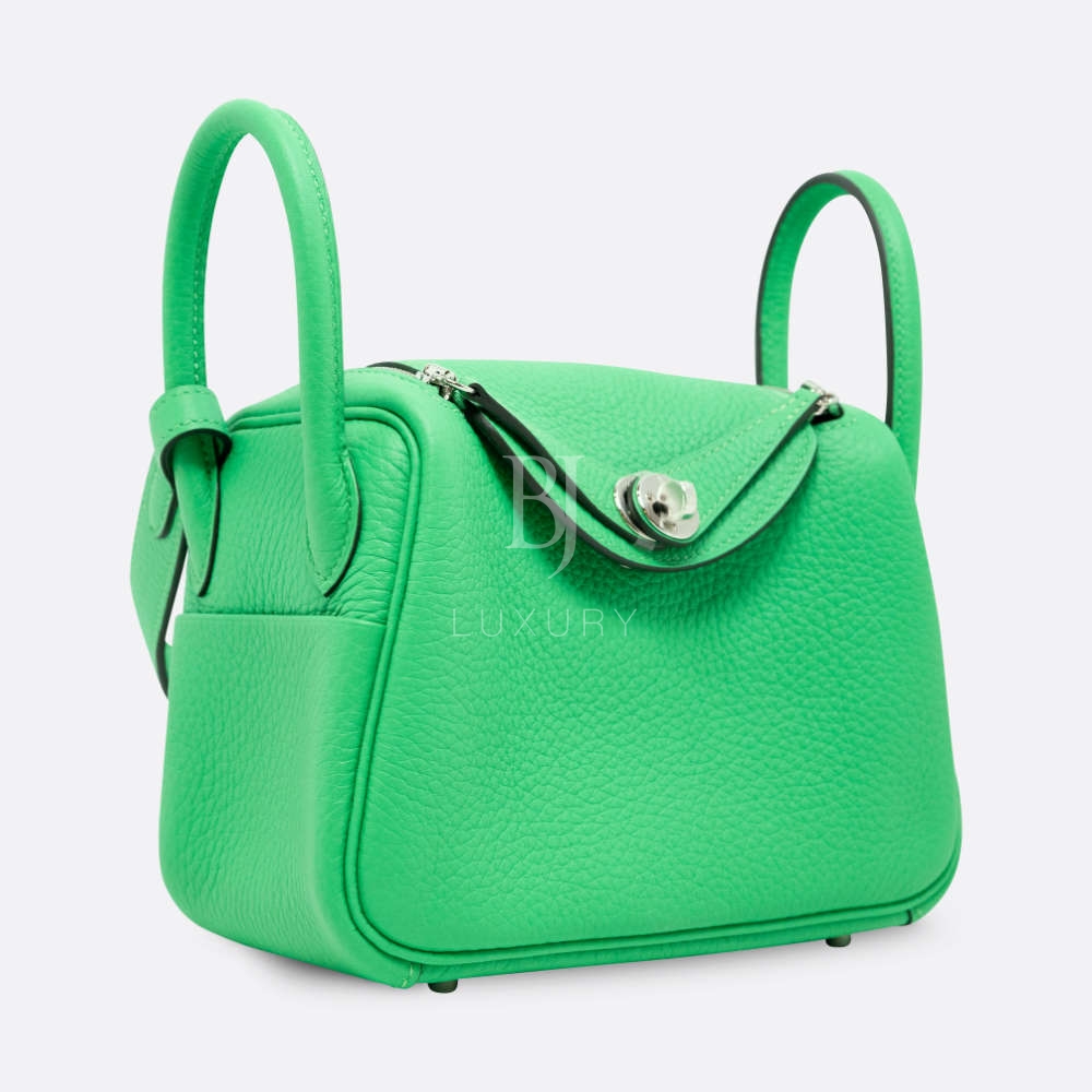HERMES LINDY MINI VERT COMICS CLEMENCE