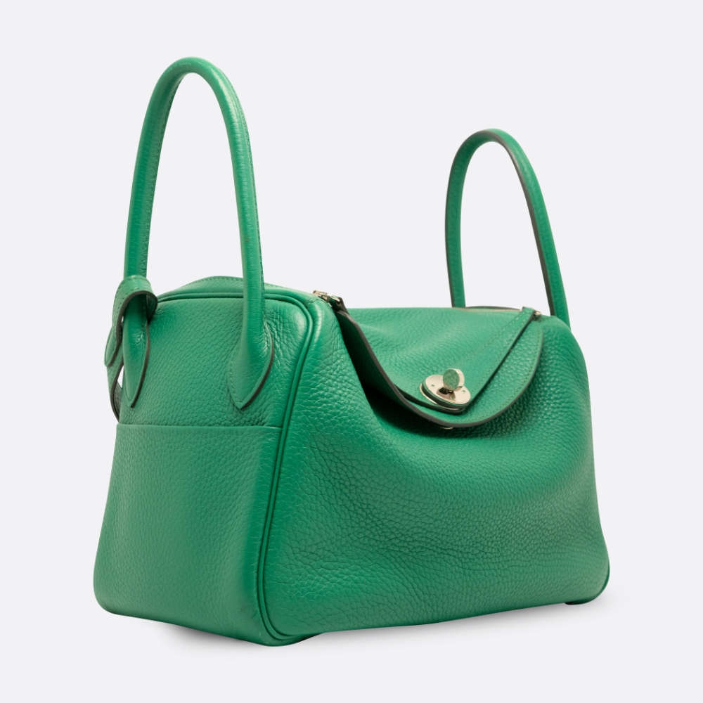 HERMES LINDY 26 VERT VERTIGO CLEMENCE