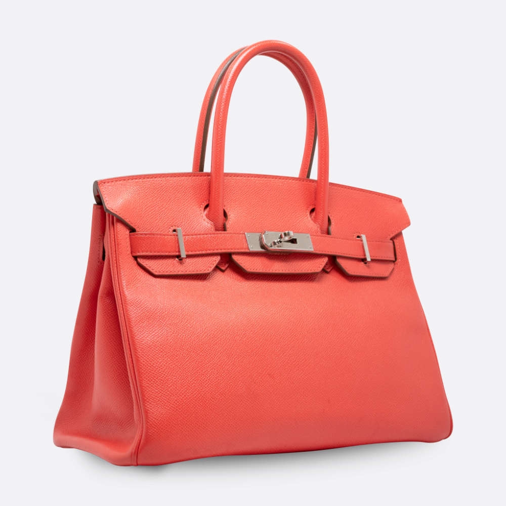 HERMES BIRKIN 30 ROSE JAIPUR EPSOM