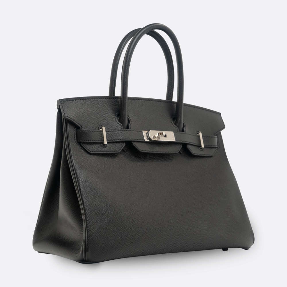 HERMES BIRKIN 30 BLACK EPSOM