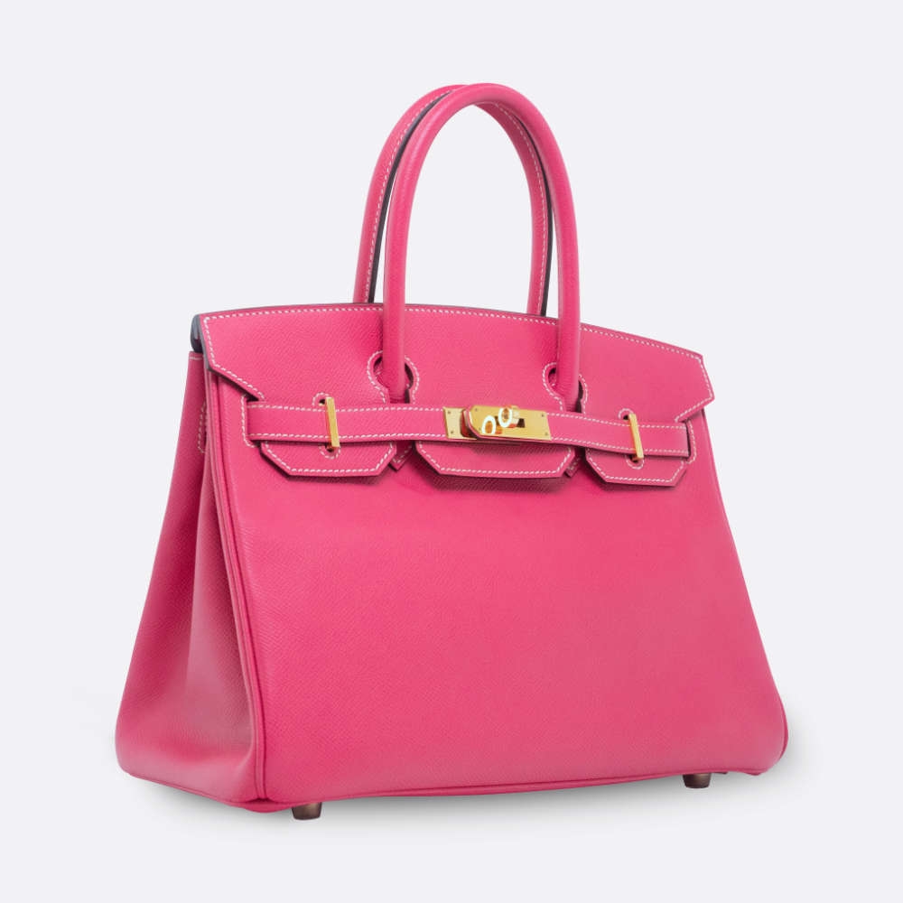 HERMES BIRKIN 30 ROSE TYRIEN EPSOM