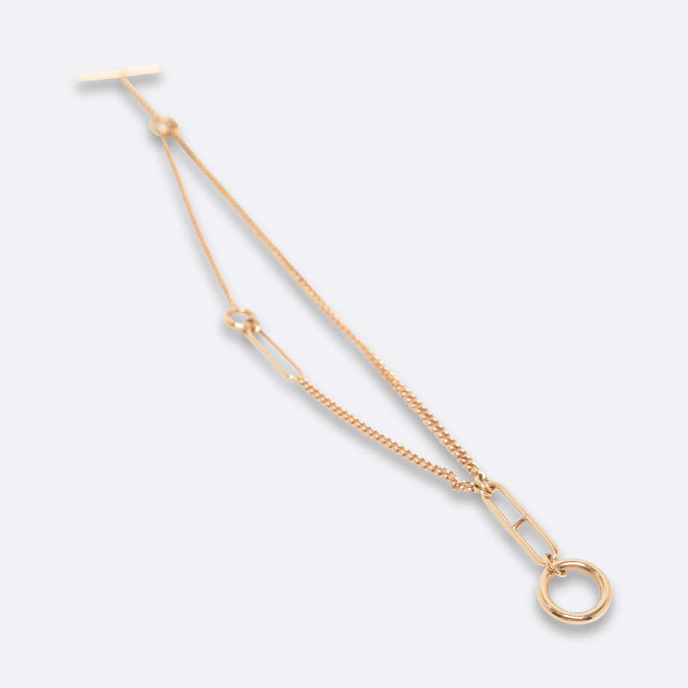 HERMES BRACELET ROSE GOLD GOLD