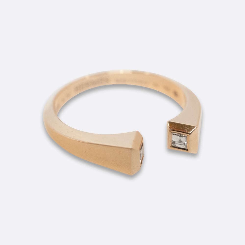 HERMES RING 54 18K GOLD