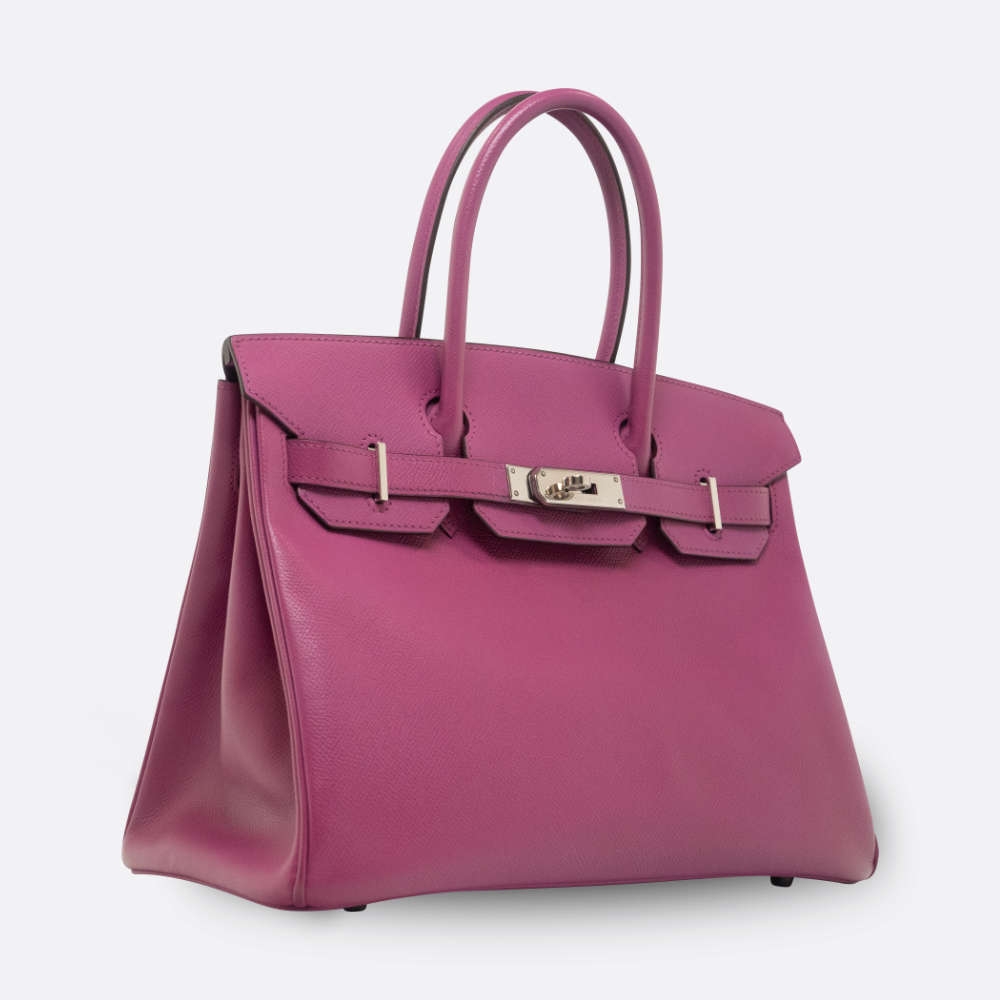 HERMES BIRKIN 30 CYCLAMEN EPSOM