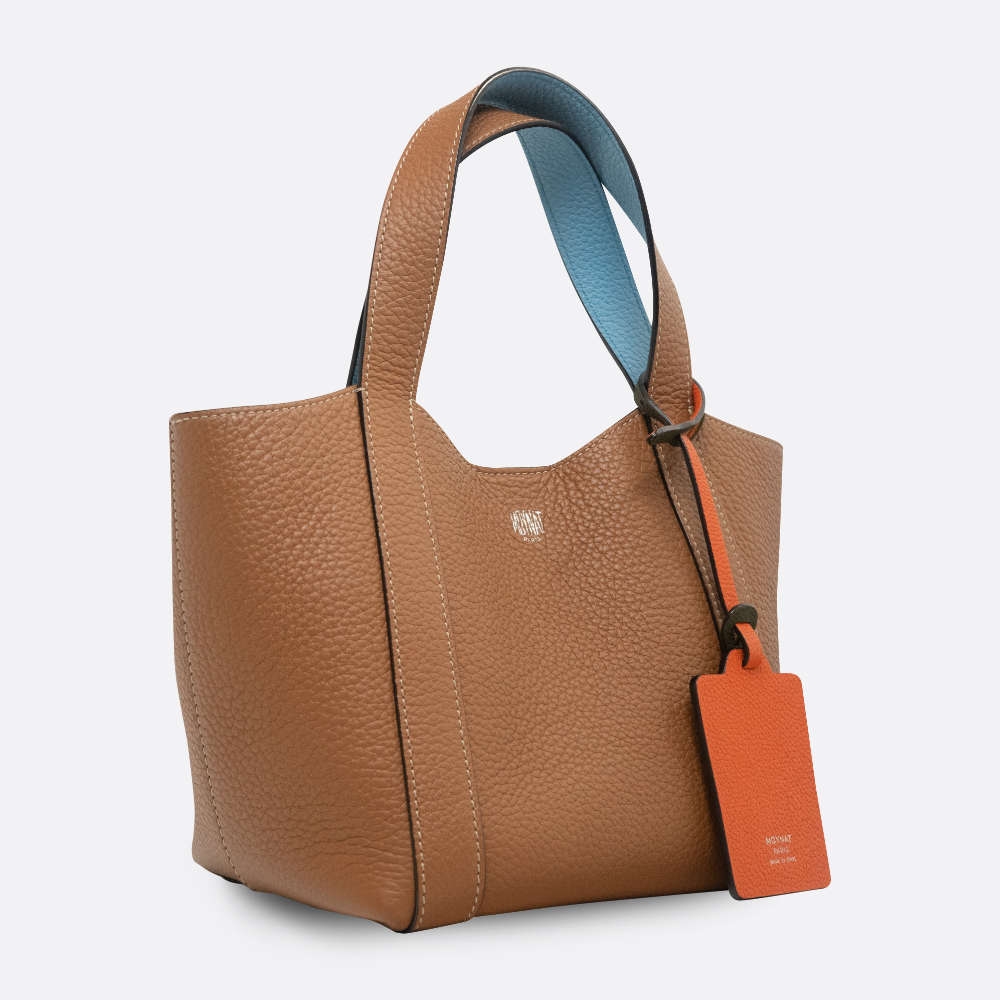 MOYNAT DUO BB BAG BROWN CALF