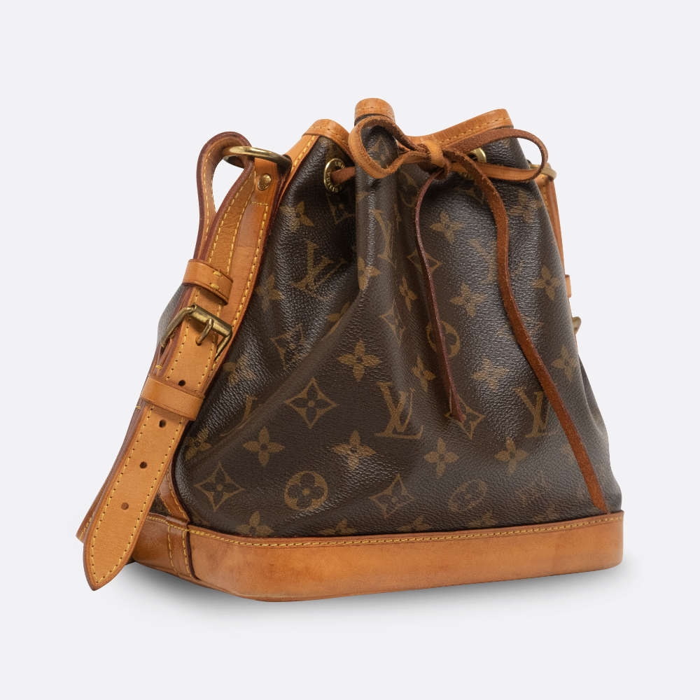 LOUIS VUITTON BUCKET BAG BROWN CALF