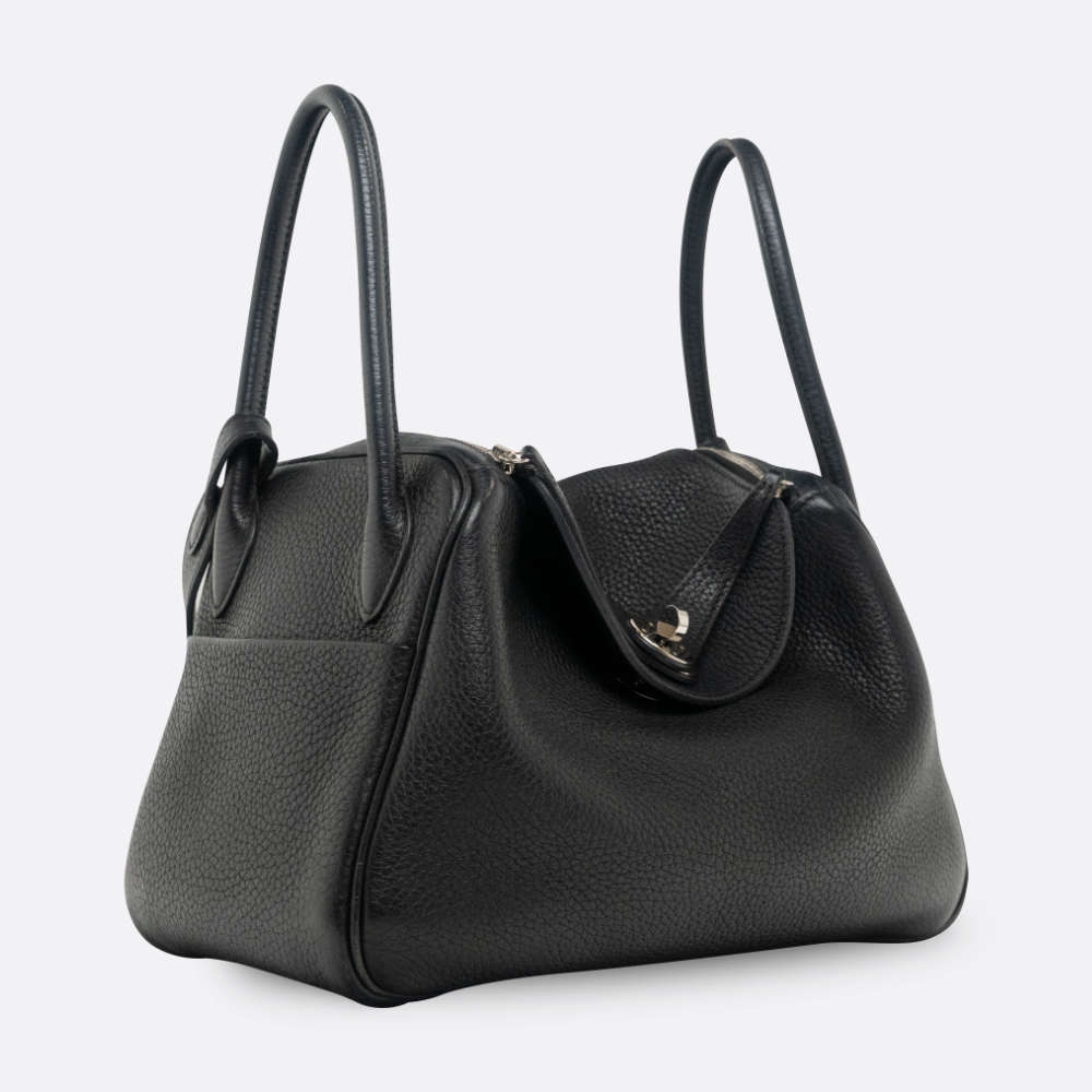 HERMES LINDY 26 BLACK CLEMENCE
