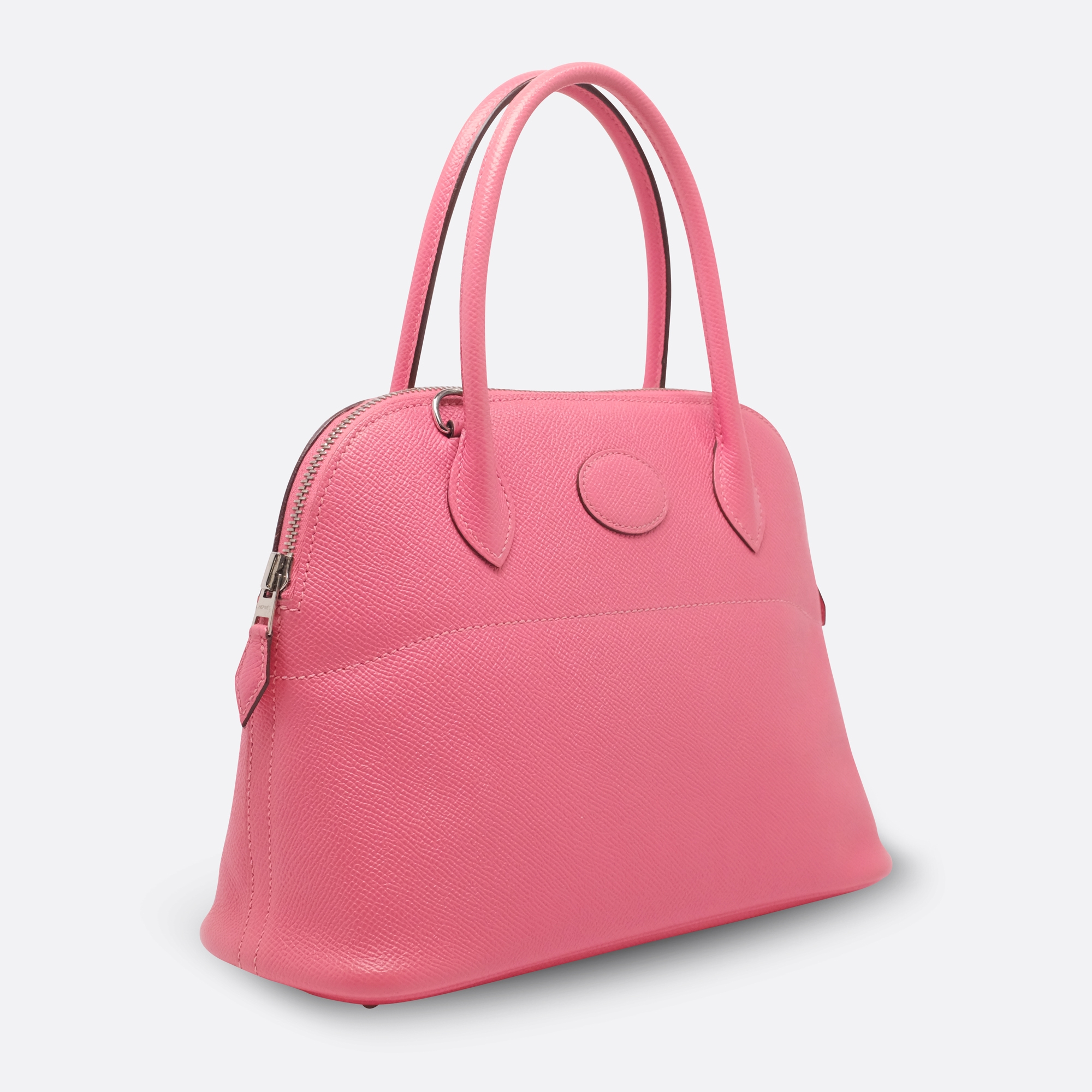 HERMES BOLIDE 27 ROSE AZALEE EPSOM