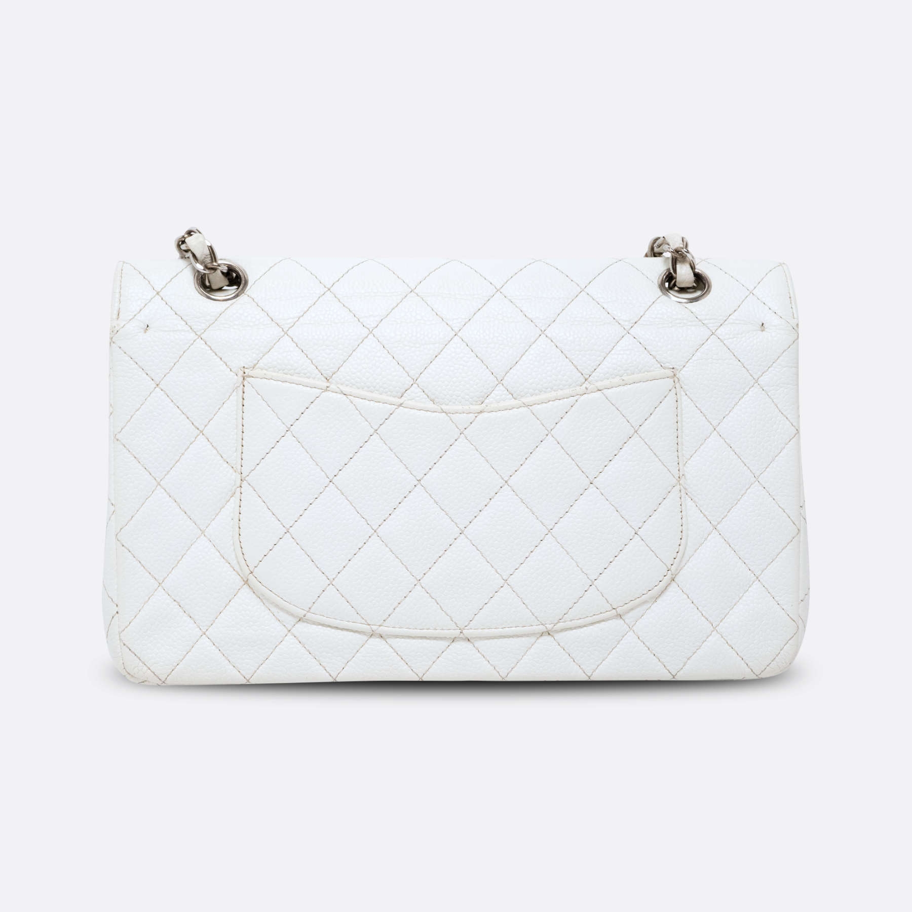 CHANEL-CLASSICHANDBAG-MEDIUM-WHITE-CAVIAR-4608 back.jpg