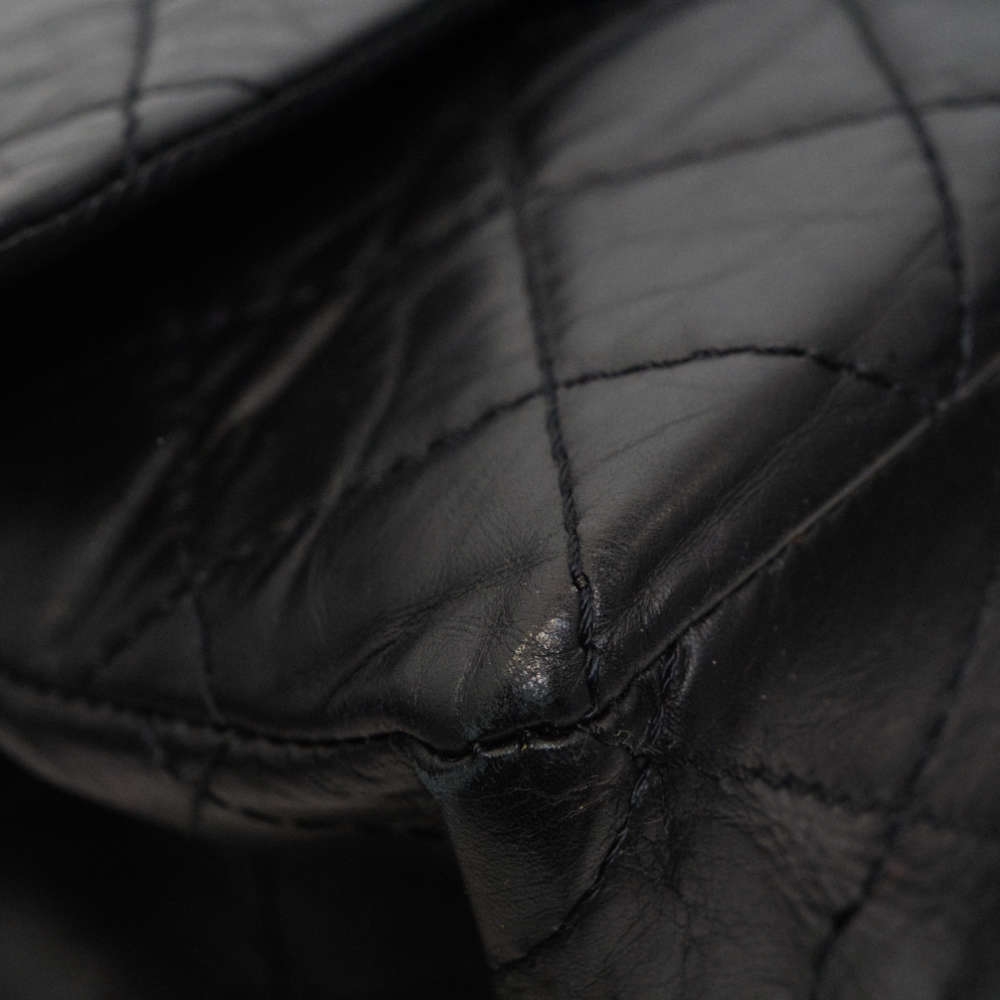 CHANEL-2.55REISSUE227-BLACK-AGEDCALFSKIN-8290 corner1.jpg