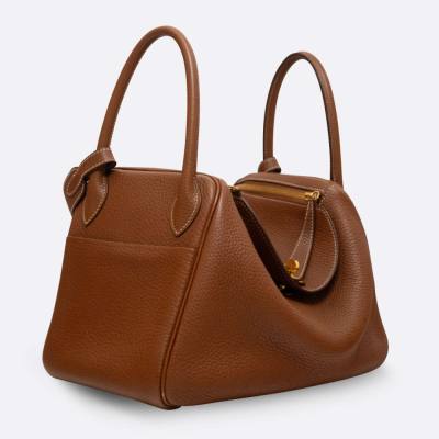 HERMES LINDY 30 GOLD CLEMENCE