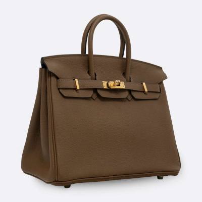 HERMES BIRKIN 25 ALEZAN TOGO