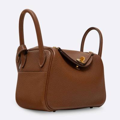HERMES LINDY MINI GOLD CLEMENCE