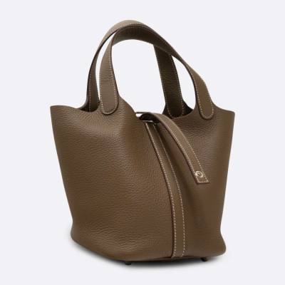 HERMES PICOTIN 18 ETOUPE CLEMENCE