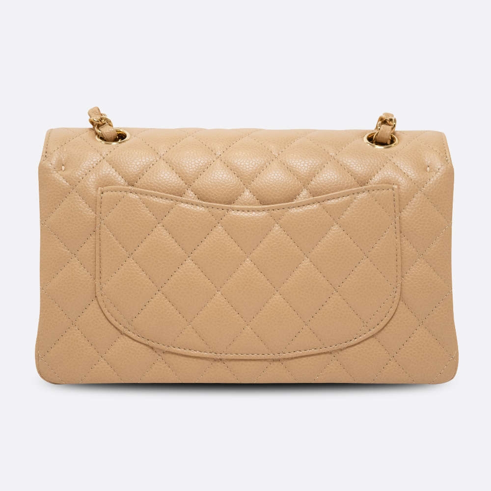CHANEL-CLASSICHANDBAG-SMALL-BEIGE-CAVIAR-8430 back.jpg