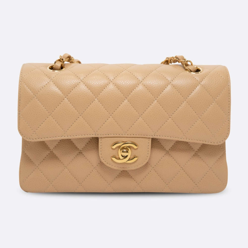 CHANEL-CLASSICHANDBAG-SMALL-BEIGE-CAVIAR-8430 front.jpg