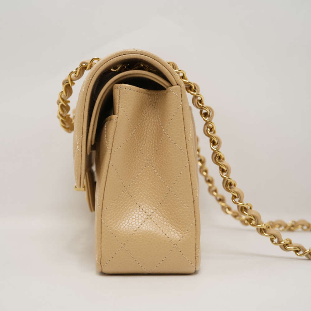 CHANEL-CLASSICHANDBAG-SMALL-BEIGE-CAVIAR-8430 side.jpg