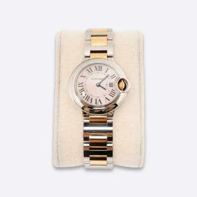 CARTIER BALLON BLEU 33 PINK 18K GOLD