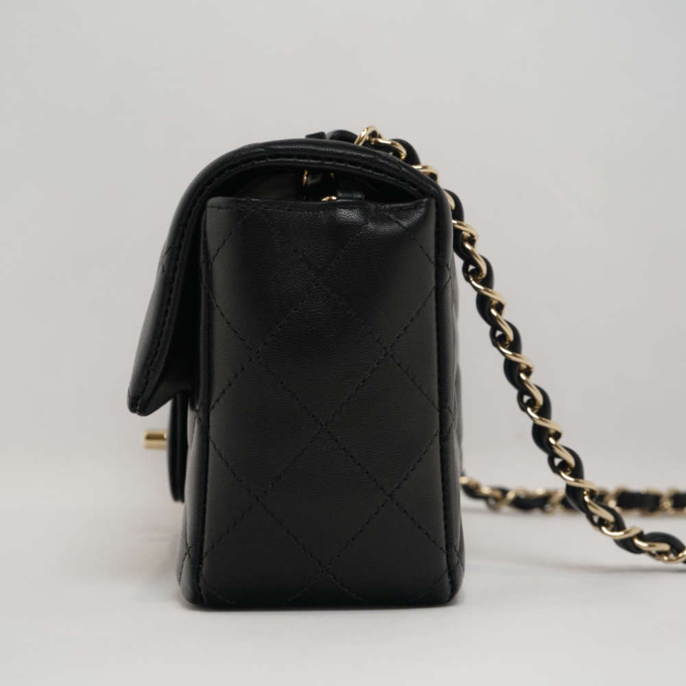 CHANEL-CLASSICHANDBAG-MINI-BLACK-LAMBSKIN-8473 side2.jpg