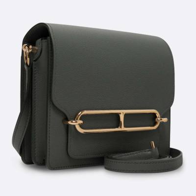 HERMES ROULIS 18 VERT AMANDE EVERCOLOR